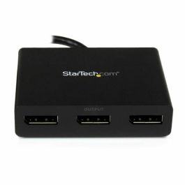 Hub USB Startech MSTDP123DP Negro Precio: 85.49999997. SKU: S55057352