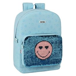 Mochila Escolar Smiley M754 Azul 32 x 43 x 14 cm Precio: 13.98999943. SKU: S4304559