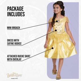 Disfraz infantil princesa disney bella classic talla. 3-4 años Disfraz infantil princesa disney bella classic talla. 3-4 años