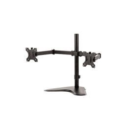Fellowes Peana Para Monitor Doble Seasa Series Negro, hasta 30" y 16 kg, Ajustable, VESA 75x75/100x100 Precio: 88.69000041. SKU: B14JA6LFNP