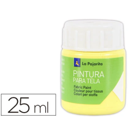 La Pajarita Pintura para Tela Amarillo Claro 25 ml Precio: 2.78999985. SKU: B1FXF75XSS