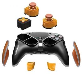 Thrustmaster X LED ORANGE CRYSTAL P. Kit de piezas de repuesto para Gamepad eSwap (Xbox/PC), color naranja/blanco
