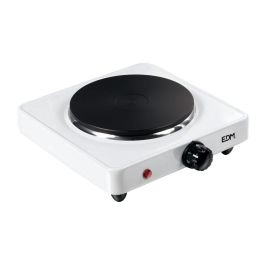 Edm Cocina Eléctrica 1 Fuego 1000W Placa Ø15,5cm Regulador Temperatura 5 Niveles Blanco 24x22x7cm Precio: 16.89000038. SKU: B18PNMBVXH
