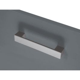 Start Mueble Bajo de Cocina 60 cm Ancho con Encimera Incluida, 2 Cajones y Diseño Contemporáneo - Gris Brillante - Fabricado en Francia Start Mueble Bajo de Cocina 60 cm Ancho con Encimera Incluida, 2 Cajones y Diseño Contemporáneo - Gris Brillante - Fabricado en Francia