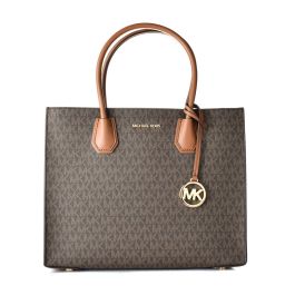 Bolso Mujer Michael Kors MERCER Marrón 32 x 26 x 13 cm Precio: 255.59000005. SKU: B1678EDEZR