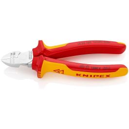 Knipex KP-1426160 Abisolier-Seitenschneider, Aislamiento protector, para cable de 2,5mm, 160mm, Rojo/Amarillo Precio: 61.49999966. SKU: B1CJXFQKXX