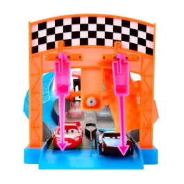 Mattel HPD80 Circuit Glow Racers Juguete de Carreras que Brilla en la Oscuridad para Niños a partir de 4 Años