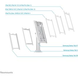 Soporte para Tablet Neomounts DS15-640WH1 Blanco