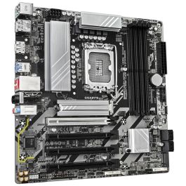 Gigabyte B860M DS3H WIFI6E Placa Base Micro ATX Socket LGA1851 DDR5 para Intel Core Ultra, LAN 2.5G, PCIe 5.0, 2x M.2