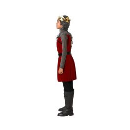 Disfraz Rey Medieval Capa Azul y Rojo para Niño 10-12 Años - Incluye Cota de Malla, Capa, Camiseta, Cinturón y Túnica Disfraz Rey Medieval Capa Azul y Rojo para Niño 10-12 Años - Incluye Cota de Malla, Capa, Camiseta, Cinturón y Túnica