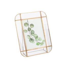 DKD Home Decor Marco Foto 10X15 Romantico Dorado Transparente Metal y Cristal 6 x 21 x 17.5 cm (2 Unidades) Precio: 16.78999993. SKU: B16VKP9BFH