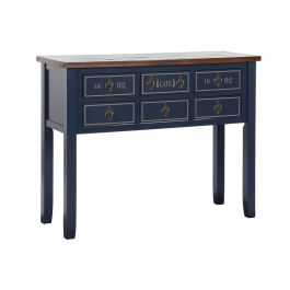 Recibidor Home ESPRIT Marrón Azul marino 103 x 35 x 80 cm Precio: 257.99898784. SKU: B19D6S7PHX