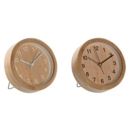 Reloj Despertador Basicos DKD Home Decor Natural 4.3 x 10 x 10 cm (2 Unidades) Precio: 22.49999961. SKU: B1FEKY72WX