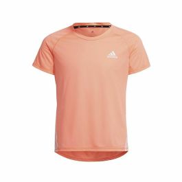Camiseta de Manga Corta Infantil Adidas Aeroready Three Stripes Salmón Precio: 27.9994. SKU: B16QPAB65S