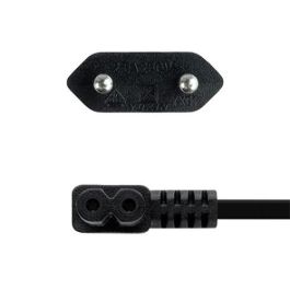 Nanocable Cable Alimentación Tipo Philip CEE7/16 1.8M Negro M-C7 Acodado