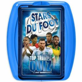 Winning Moves Cuestionario de Estrellas de Fútbol Quiz Juego de Preguntas 500 Preguntas Cartas para Niños y Adultos a partir de 10 Años Precio: 26.49999946. SKU: B1F7H3TTSS