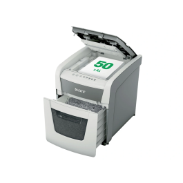 Trituradora de Papel Leitz IQ Autofeed 50X P4 20 L