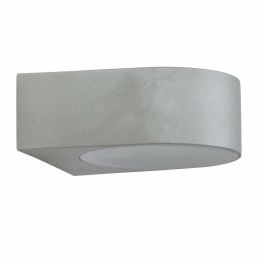 BRILLIANT - TYLER Aplique de exterior - color titanio - metal/vidrio E27 1x60W