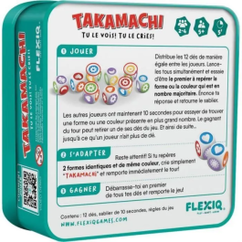 Asmodee Takamachi Juego de Dados Observación y Velocidad A partir de 5 Años