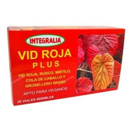 INTEGRALIA Vid Roja Plus Viales, Circulación Venosa con Cola de Caballo, Grosellero Negro y Mirtilo, 20 Viales Precio: 19.5000003. SKU: B18FMV85G8