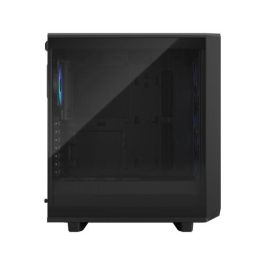 Fractal Design Meshify 2 Compact RGB Black TG Light Tint - Caja PC Midi-Tower ATX Negro con Ventana Lateral y RGB