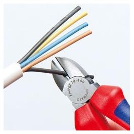 Knipex Alicates de corte lateral negros