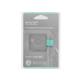 Antartik Portabolígrafo Autoadhesivo para Cuaderno, Agenda y Tablet hasta 15mm Grosor, Gris y Turquesa Precio: 0.69000008. SKU: B17SG7Q2QY