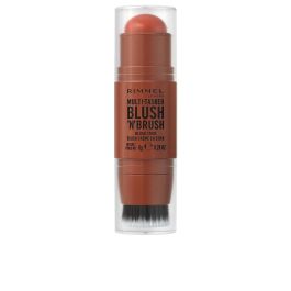 Rimmel London MULTI-TASKER BLUSH 'N' BRUSH Stick #300-Nearly Suede - Rubor en Barra con Brocha, 8 gr, Textura Cremosa, Vegano, Resistente al Agua Precio: 16.2019. SKU: B12NAMB97A