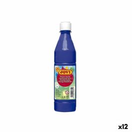 Témpera Jovi Azul oscuro 500 ml (12 Unidades) Témpera Jovi Azul oscuro 500 ml (12 Unidades)