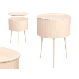 Mesa Auxiliar Redonda Base Beige Giftdecor 39x56x39cm Mesa Auxiliar Redonda Base Beige Giftdecor 39x56x39cm Precio: 34.98999955. SKU: B15WJA9TJ3