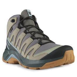 Zapatillas de Hombre para Caminar Salomon X-Adventure Recon Mid Oliva Gris oscuro XL