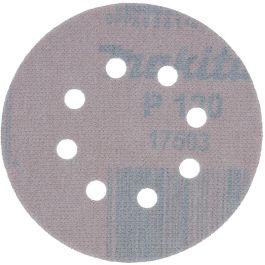 Makita D-65850 Disco de lijado para madera, Gris, Redondo, 125mm, Grano K120, Paquete de 10 Precio: 23.50000048. SKU: B1DQ8LDZDS
