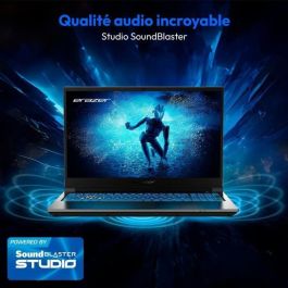 Portátil para juegos ERAZER - DEPUTY P60 - Windows 11 - 15,6'' FHD 144Hz - RTX 4070 - Core i7-12650H - 16 GB RAM - 512 GB SSD - AZERTY Portátil para juegos ERAZER - DEPUTY P60 - Windows 11 - 15,6'' FHD 144Hz - RTX 4070 - Core i7-12650H - 16 GB RAM - 512 GB SSD - AZERTY