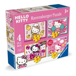 Ravensburger 12004158 Puzzle Rompecabezas Hello Kitty 4 Formas Niños +3 Años | Estimula Desarrollo Mental, Curiosidad y Creatividad Precio: 12.59000039. SKU: B19KP8PYYE