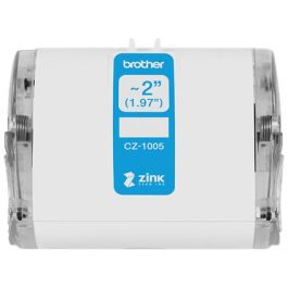BROTHER Rollo de cinta adhesiva para impresion de etiquetas a color 50 mm. x 5 m Precio: 36.58999949. SKU: S8402334