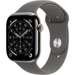 Apple MF84ZRA Reloj Serie 11 GPS + Cellular 42mm Caja Titanio Natural Correa Deportiva Gris Piedra S/M Precio: 882.50000003. SKU: B1EWTLRRWV