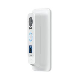 Ubiquiti G4 Doorbell Pro PoE Gang Box Mount Blanco - Soporte de Montaje Seguro Plano o Angulado para Caja Eléctrica Estándar de Timbre