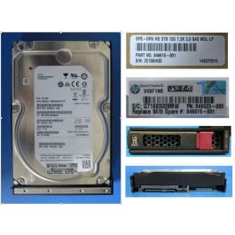 Hewlett Packard Enterprise 4TB 3.5" 12G SAS 7.2K RPM MDL LFF LP - Disco Duro Servidor