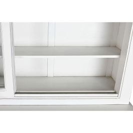 Vitrina Home ESPRIT Blanco Cristal Madera de mango 170 x 45 x 200 cm Vitrina Home ESPRIT Blanco Cristal Madera de mango 170 x 45 x 200 cm