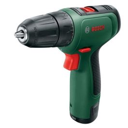 Bosch EasyDrill 1200 Taladro Inalámbrico con 20 Posiciones Par y Taladrado, 2 Velocidades, LED y 1 Batería 1.5 Ah