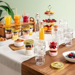 Recipiente Conservador de Alimentos Bormioli Rocco Quattro Stagioni Transparente 270 ml (12 Unidades)