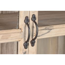 DKD Home Decor India 1c24 Vitrina Madera Reciclada Natural 130 x 55 x 209 cm