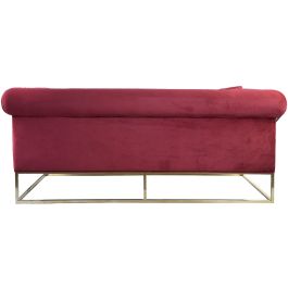 DKD Home Decor Sofá Item Home Granate Dorado 86 x 88 x 189 cm