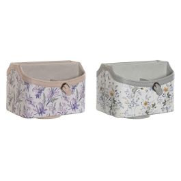 Portamandos DKD Home Decor Blanco Gris Lila Rosa claro 2 Unidades Precio: 35.50000003. SKU: B16EVMWQTN