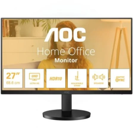AOC U27B3AF Monitor 27" 4K UHD IPS 60Hz Multimedia Regulable en Altura Negro Precio: 220.50000005. SKU: B1EF7CKFWL