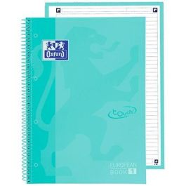 Oxford Cuaderno Touch Europeanbook 1 Write&Erase 80H A4+ 1 Línea Microperforado T-Extradura Pack 5 Ud Ice Mint Pastel Precio: 20.98999947. SKU: S8414398