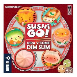 Devir Sushi Go! Gira y come dim sum - Juego de mesa, 2-5 jugadores, 8+ años, mesa giratoria