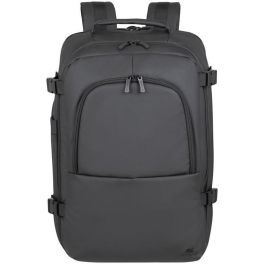Rivacase Tegel 8465 Mochila casual para portátil 17.3" negra de poliéster ECO-FRIENDLY RPET unisex