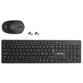 eSTUFF Combo Teclado y Ratón Inalámbrico G220 Nordic Inalámbrico de Perfil Bajo con Conexión USB 2.4 GHz Precio: 31.50000018. SKU: B12GQEBC6B