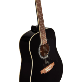 EKO Guitarra Acústica Dreadnought Ranger VI Negra